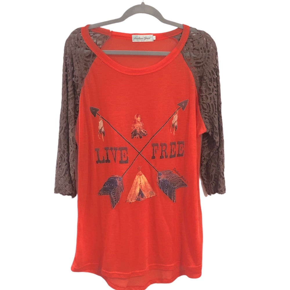 Southern Grace plus top
